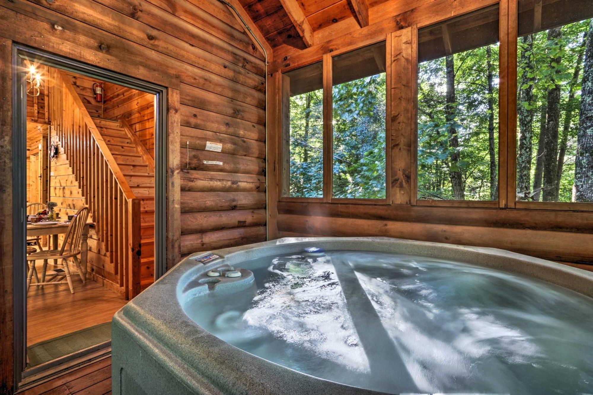 Cozy Mountain Cabin In Perfect Location เซอเวียร์วีล ภายนอก รูปภาพ