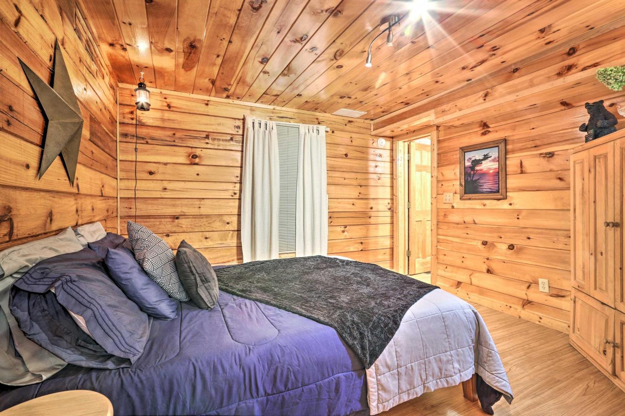 Cozy Mountain Cabin In Perfect Location เซอเวียร์วีล ภายนอก รูปภาพ