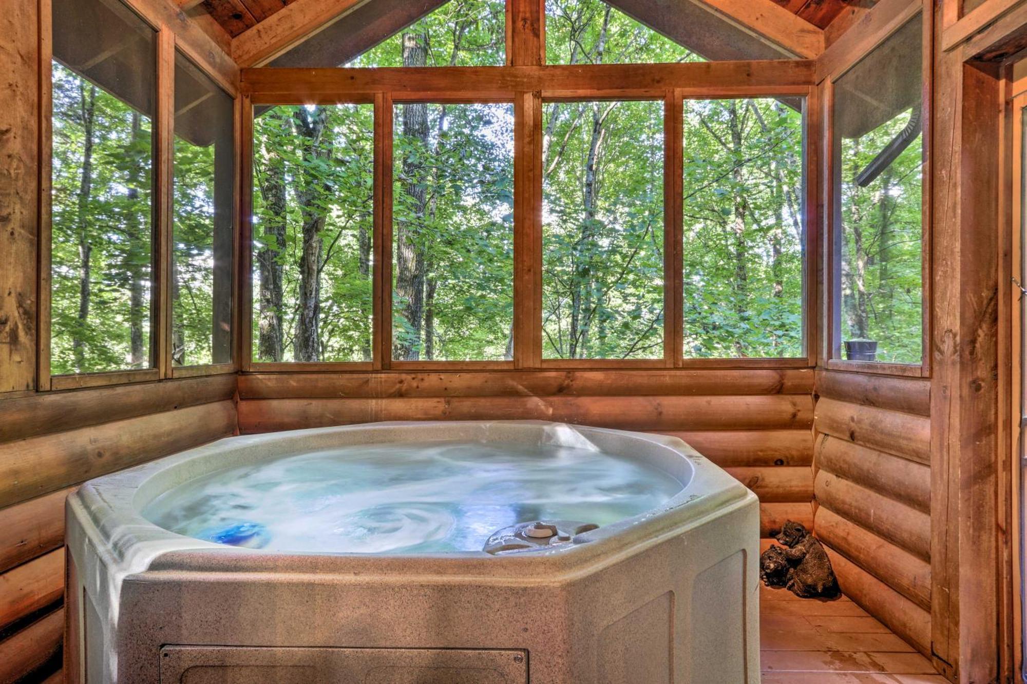 Cozy Mountain Cabin In Perfect Location เซอเวียร์วีล ภายนอก รูปภาพ