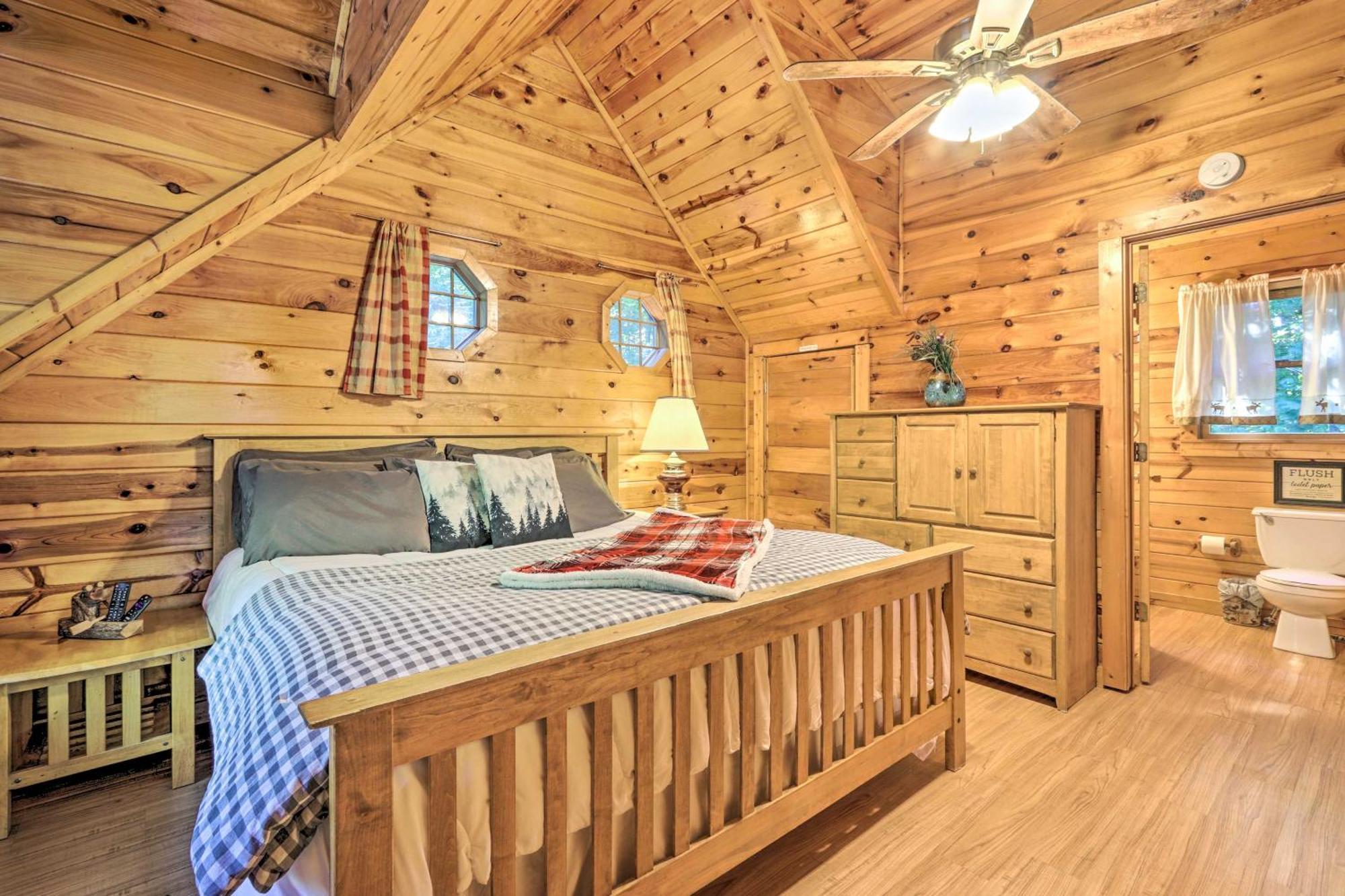 Cozy Mountain Cabin In Perfect Location เซอเวียร์วีล ภายนอก รูปภาพ